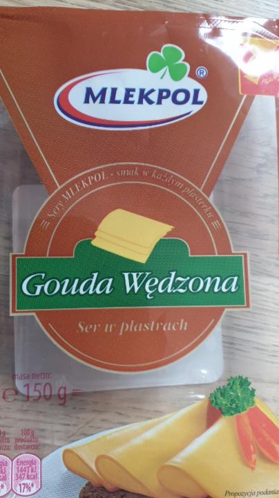 Fotografie - Gouda Wędzona Ser w Plastrach Mlekpol