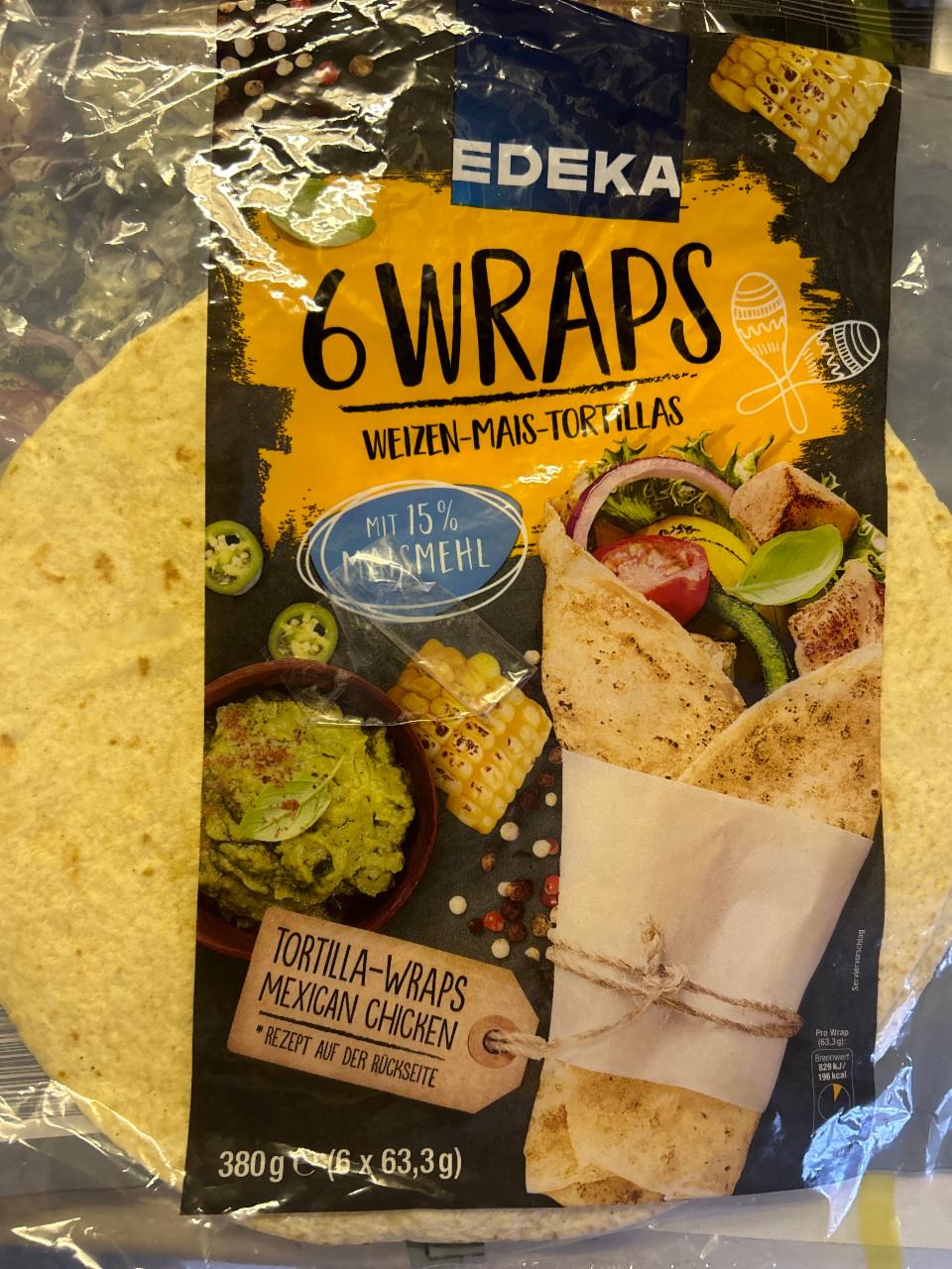 Fotografie - 6 wraps Edeka