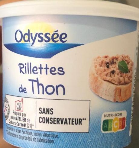 Fotografie - Rillettes de thon Odyssée