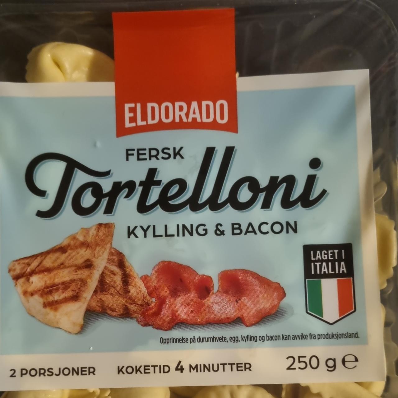 Fotografie - Tortelloni kylling & bacon Eldorado