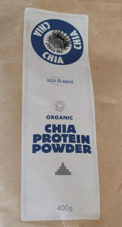 Fotografie - Organic chia protein powder Sun & Seed