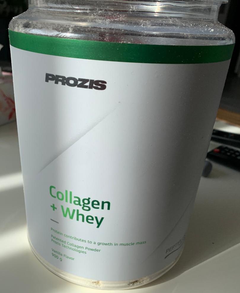 Fotografie - Collagen + Whey vanilla Prozis