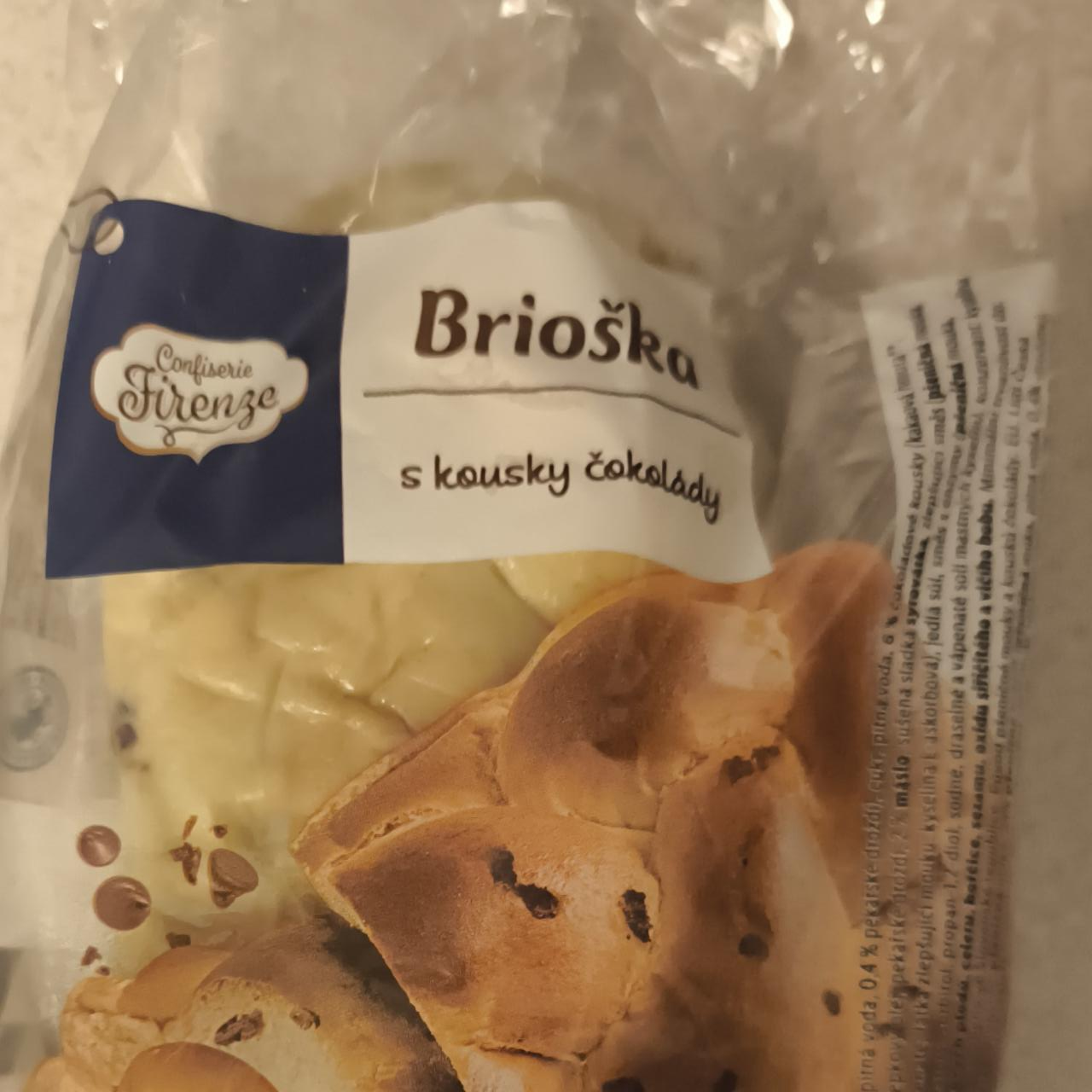 Fotografie - Brioška s kousky čokolády Confiserie Firenze