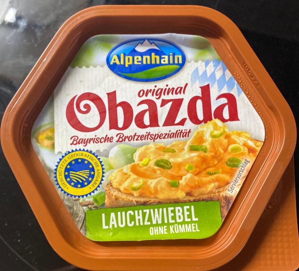 Fotografie - Obazda original Lauchzwiebel ohne Kümmel Alpenhain