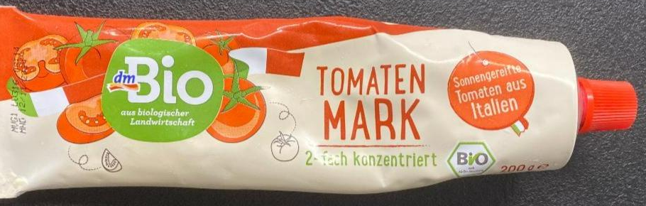 Fotografie - Rajčatový protlak Tomaten Mark dmBio