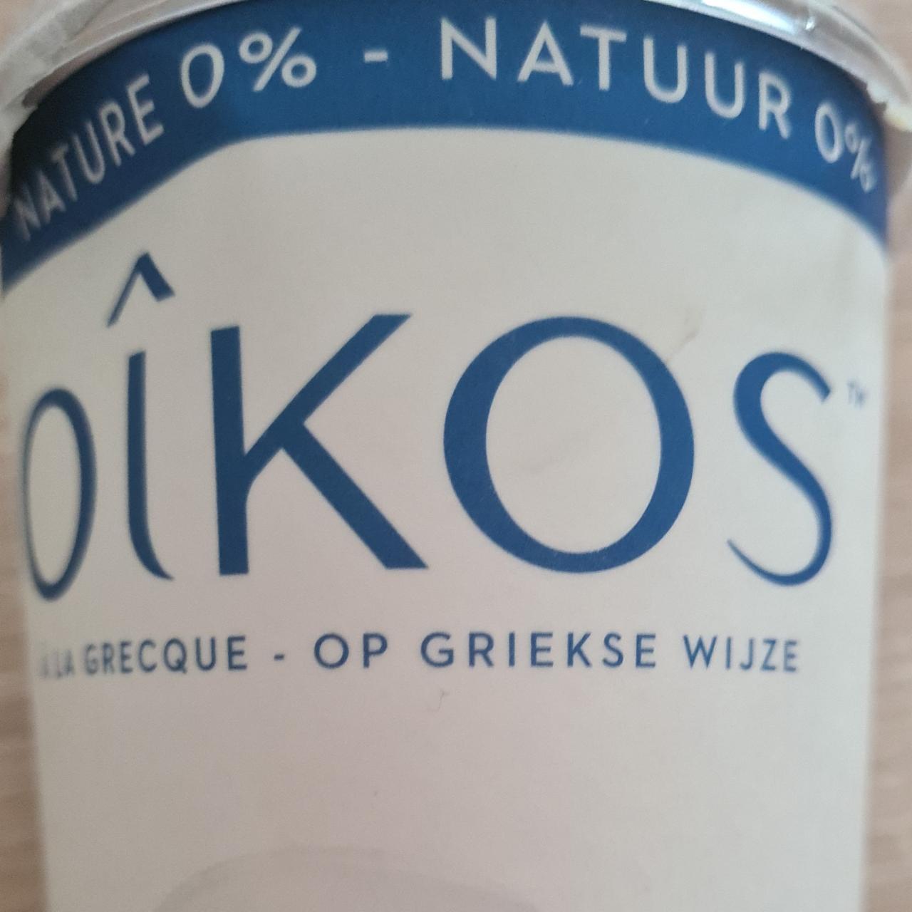 Fotografie - Yaourt Grecque 0% Nature Oikos