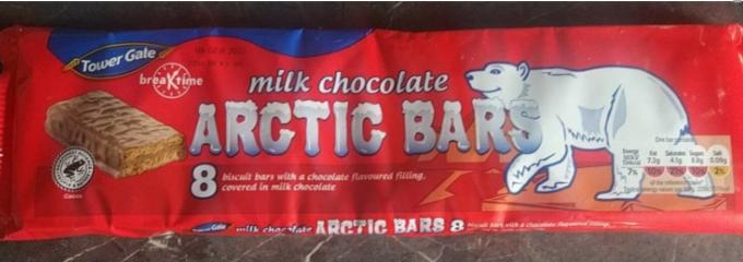 Fotografie - Milk chocolate artic bars tower gate