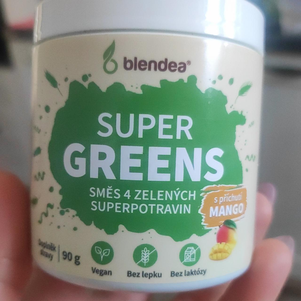 Fotografie - Super Greens s příchutí Mango blendea