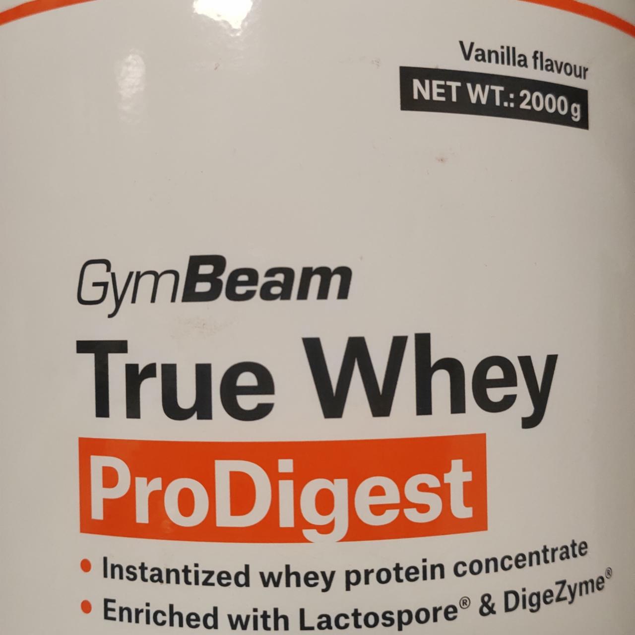 Fotografie - True Whey ProDigest Vanilla GymBeam