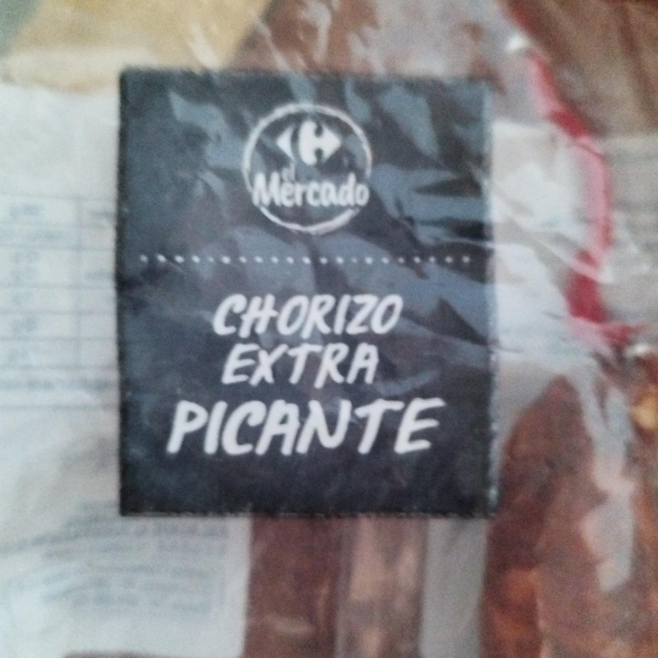 Fotografie - Chorizo extra picante Carrefour el Mercado