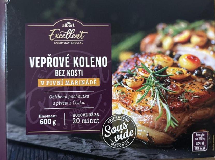 Fotografie - Vepřové koleno bez kosti v pivní marinádě Albert Excellent