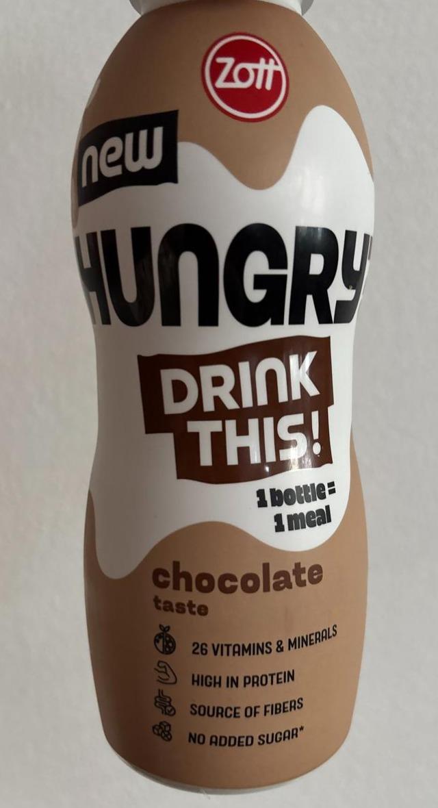 Fotografie - Hungry? Drink This! chocolate taste Zott