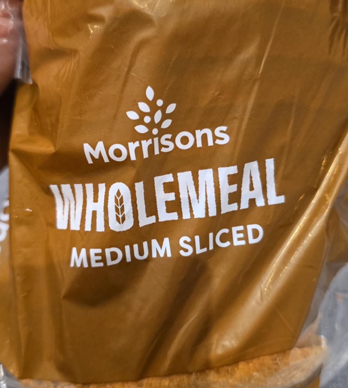 Fotografie - Wholemeal Medium Sliced Morrisons