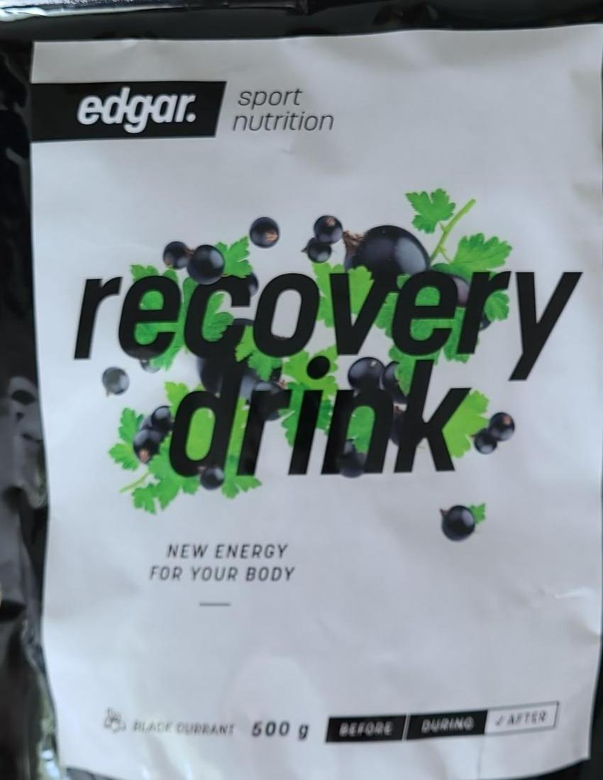 Fotografie - Recovery drink Black currant Edgar