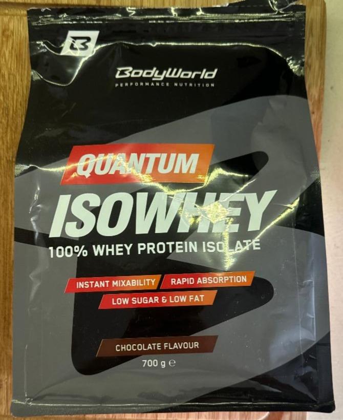 Fotografie - Quantum Isowhey Chocolate flavour BodyWorld