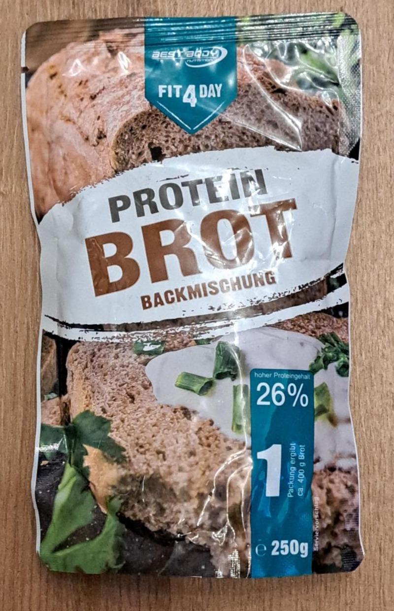 Fotografie - Protein Brot Backmischung Fit4Day