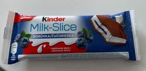 Fotografie - Milk-slice čučoriedka Kinder