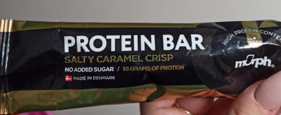 Fotografie - Protein Bar Salty caramel crisp murph