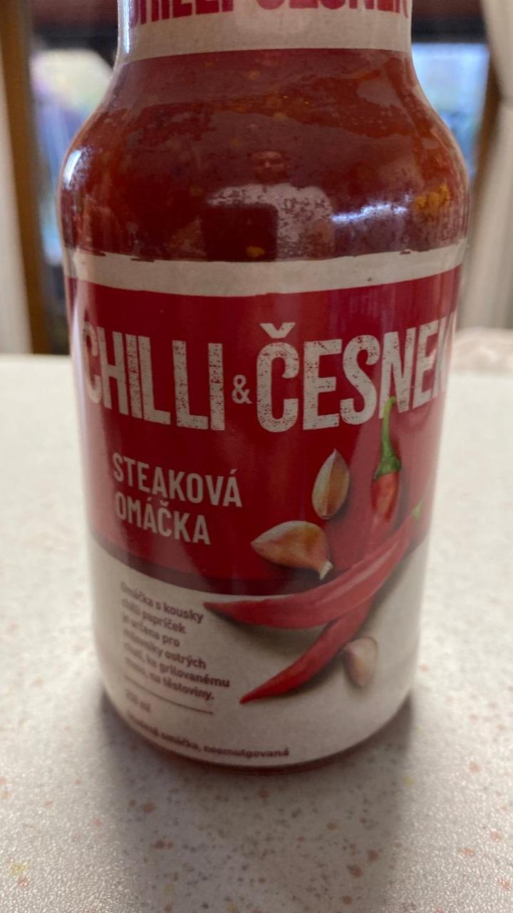 Fotografie - Chilli & Česnek Steaková Omáčka Vitana