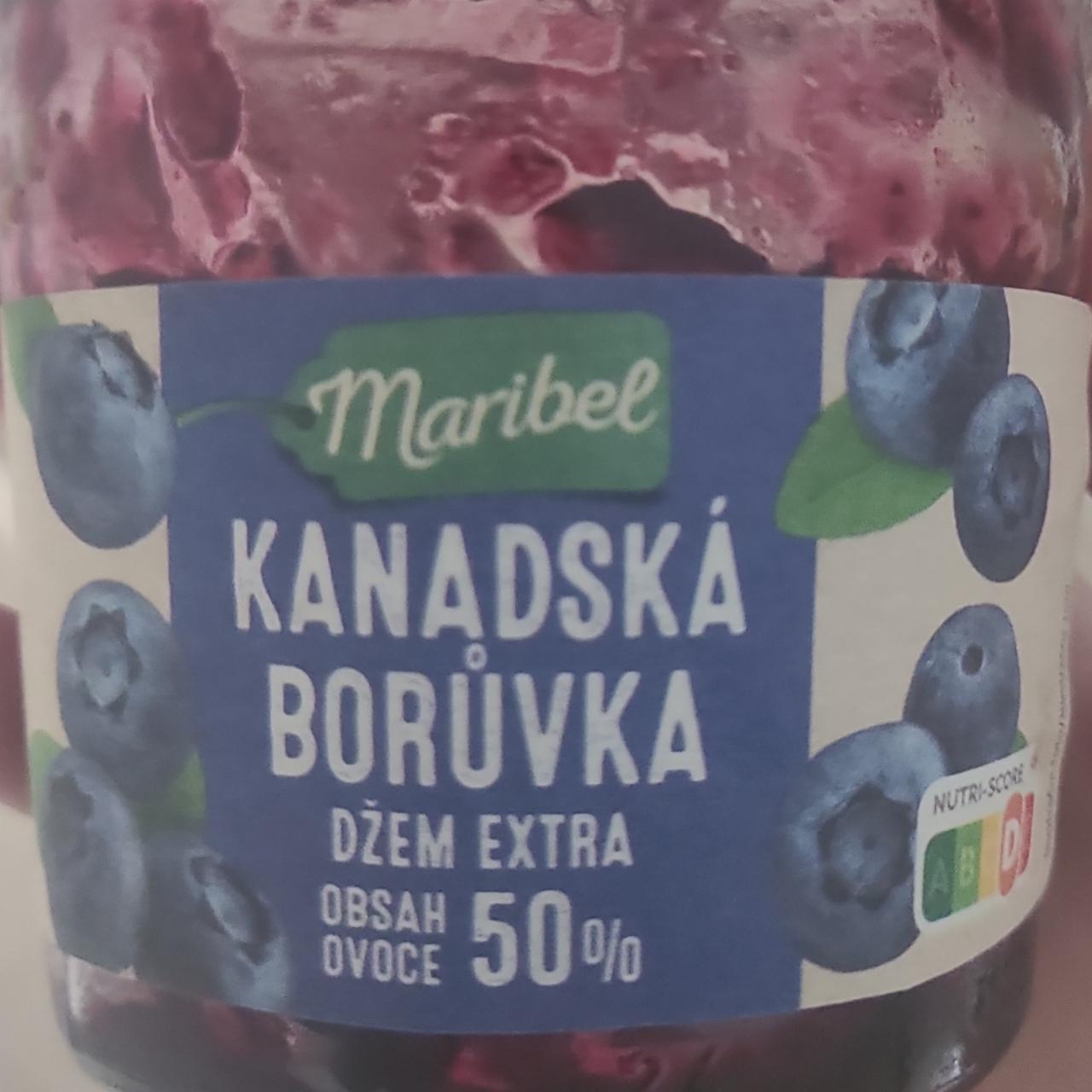 Fotografie - Kanadská borůvka džem extra Maribel