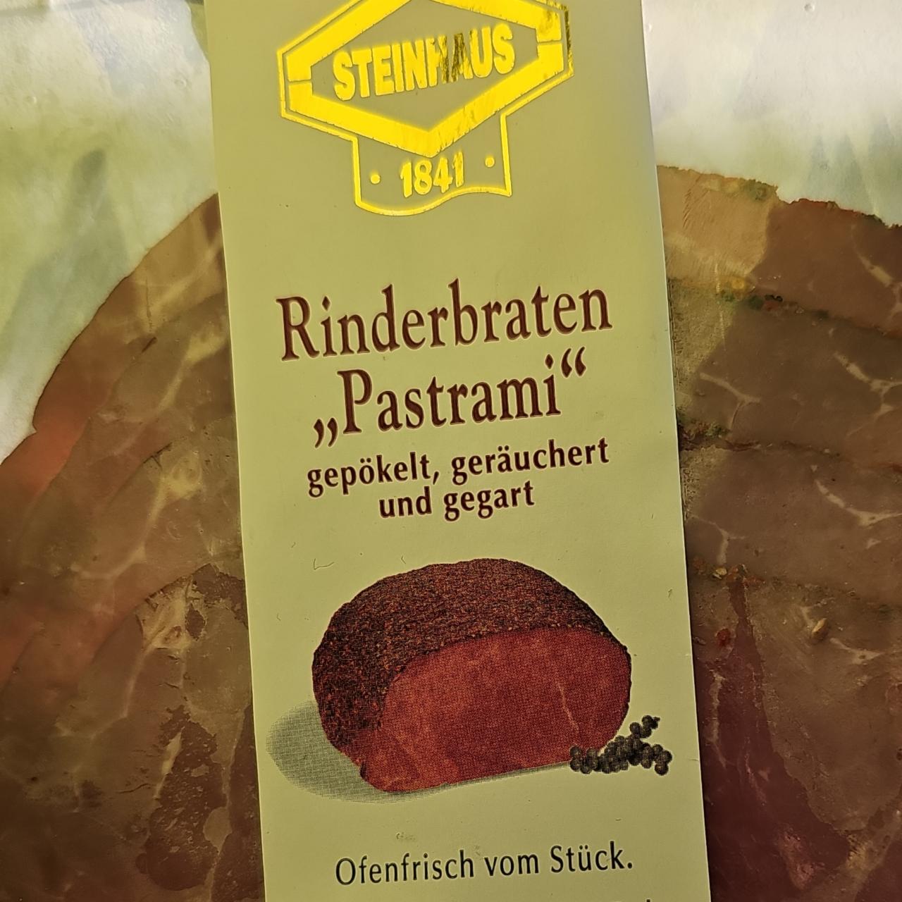 Fotografie - Rinderbraten Pastrami Steinhaus