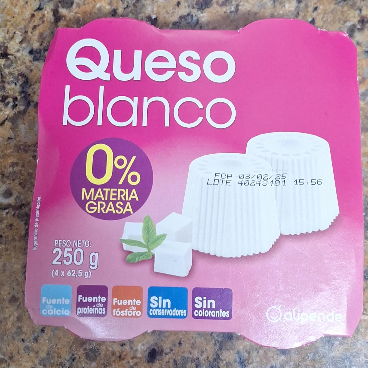 Fotografie - Queso blanco burgos 0% Alipende