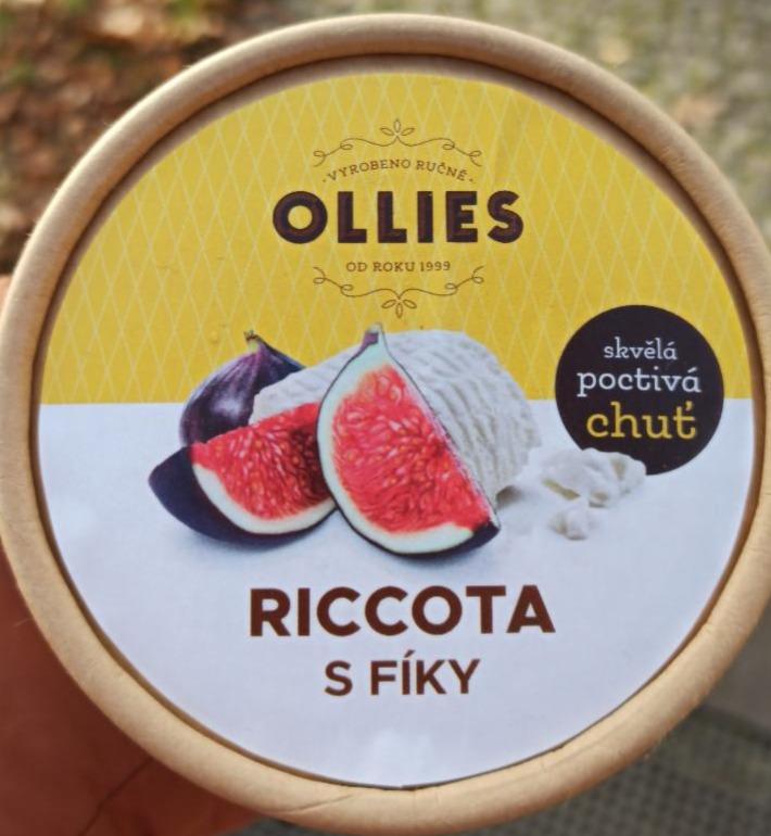 Fotografie - Zmrzlina Ricotta s fíky Ollies