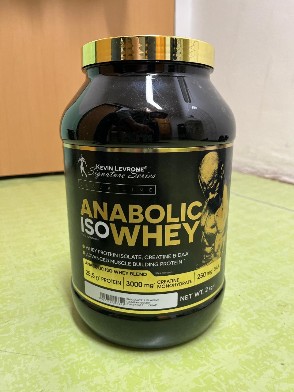 Fotografie - Anabolic iso whey chocolate Kevin Levrone