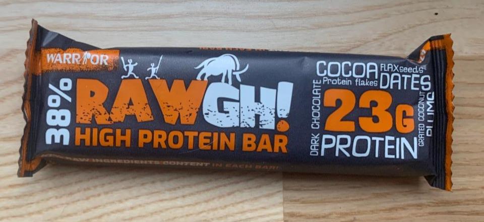 Fotografie - Warrior RAWGH! High protein bar