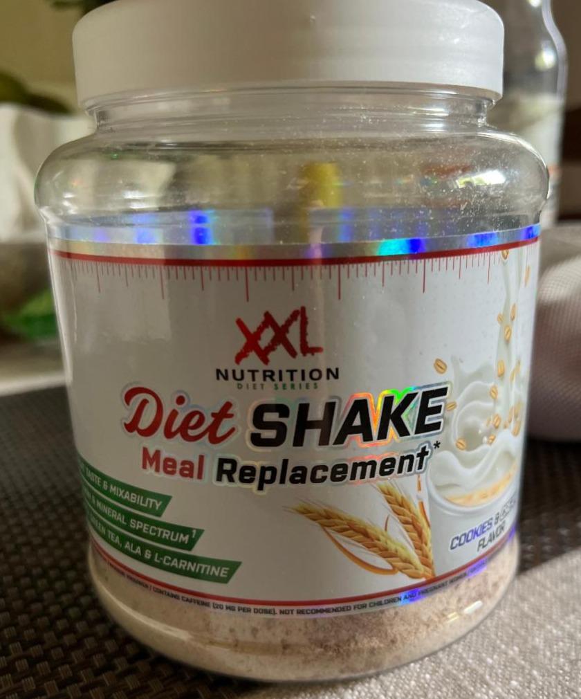 Fotografie - Diet Shake Meal Replacement Cookies Cream XXL Nutrition