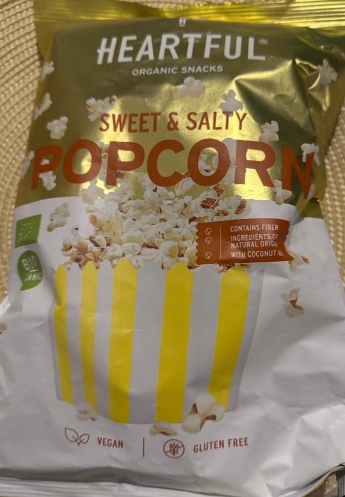 Fotografie - Sweet & salty popcorn Heartful