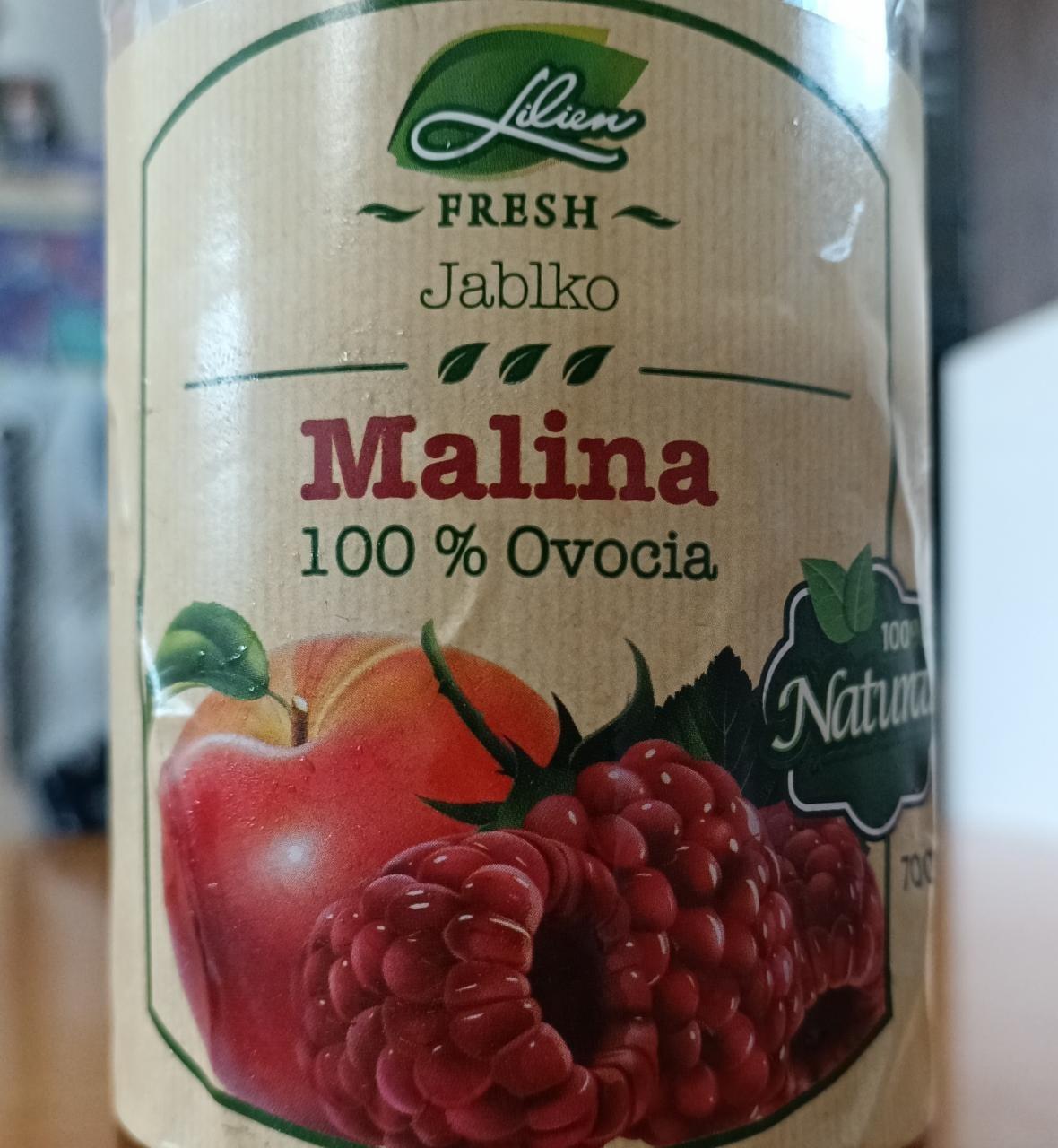 Fotografie - Lilien Fresh Jablko Malina 100% Ovocia