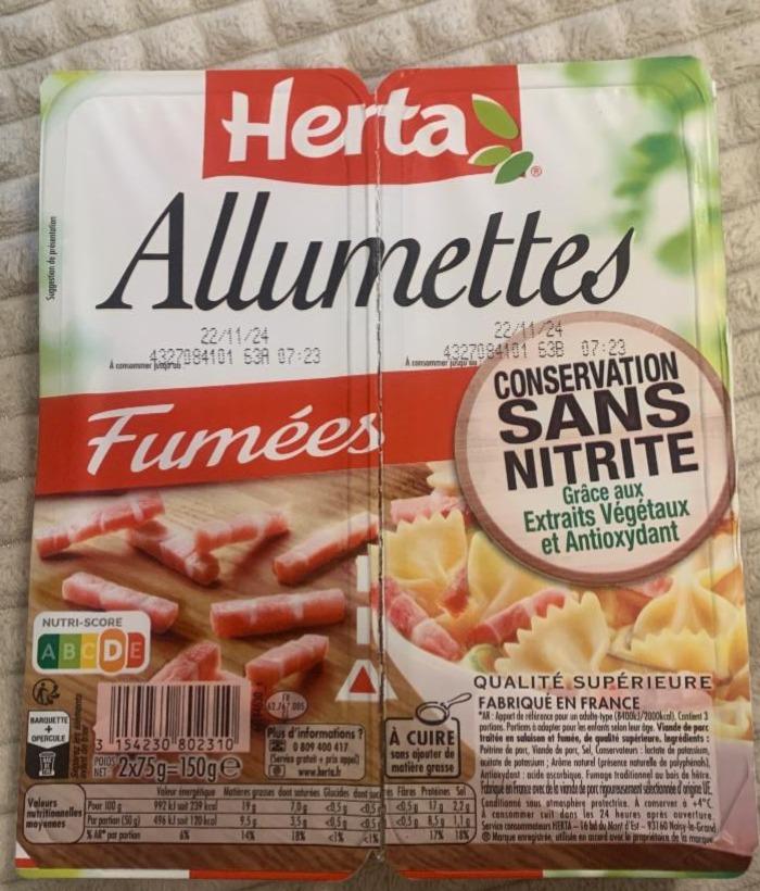 Fotografie - Allumettes Fumeés Herta