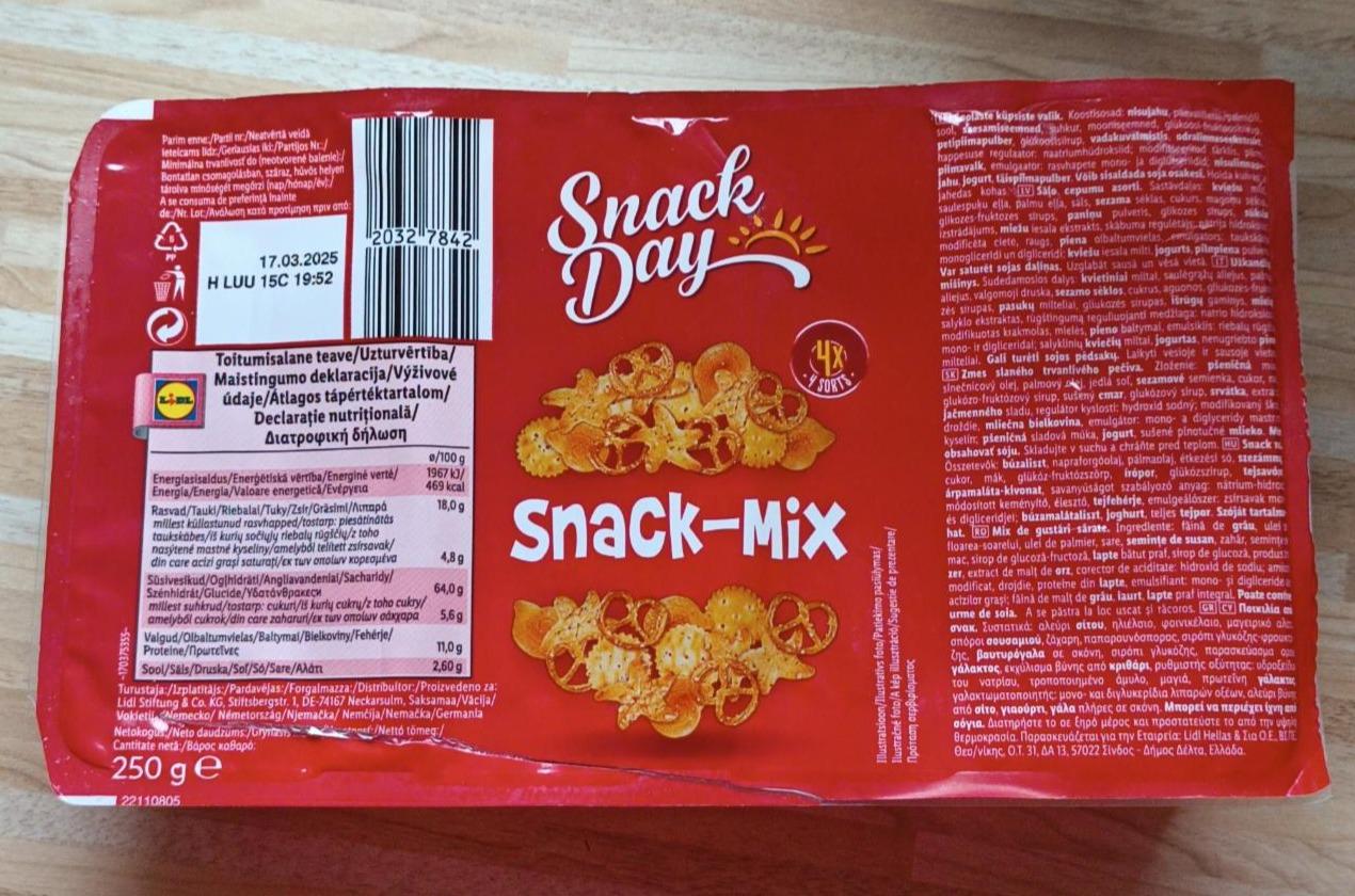 Fotografie - Snack-Mix Snack Day