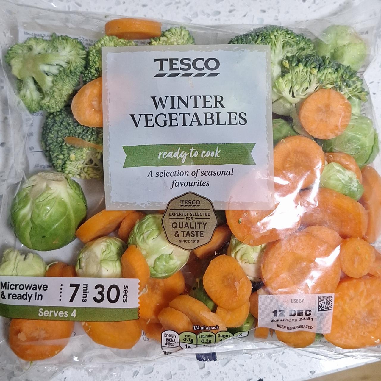 Fotografie - Winter Vegetables Tesco