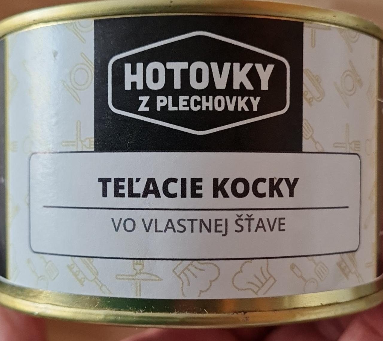 Fotografie - Teľacie kocky vo vlastnej šťave Hotovky z plechovky