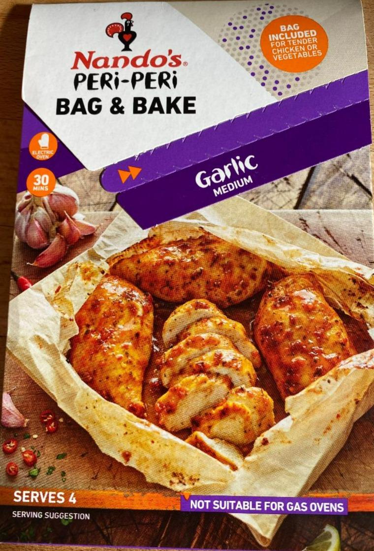 Fotografie - Peri-peri bag & bake Garlic medium Nando's