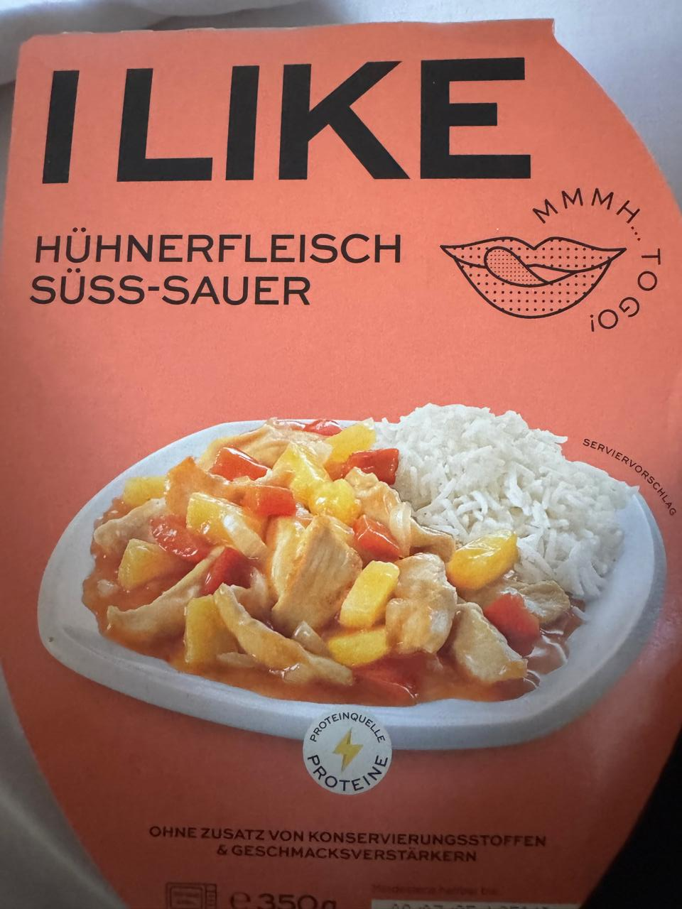 Fotografie - Hühnerfleisch süss-sauer I Like