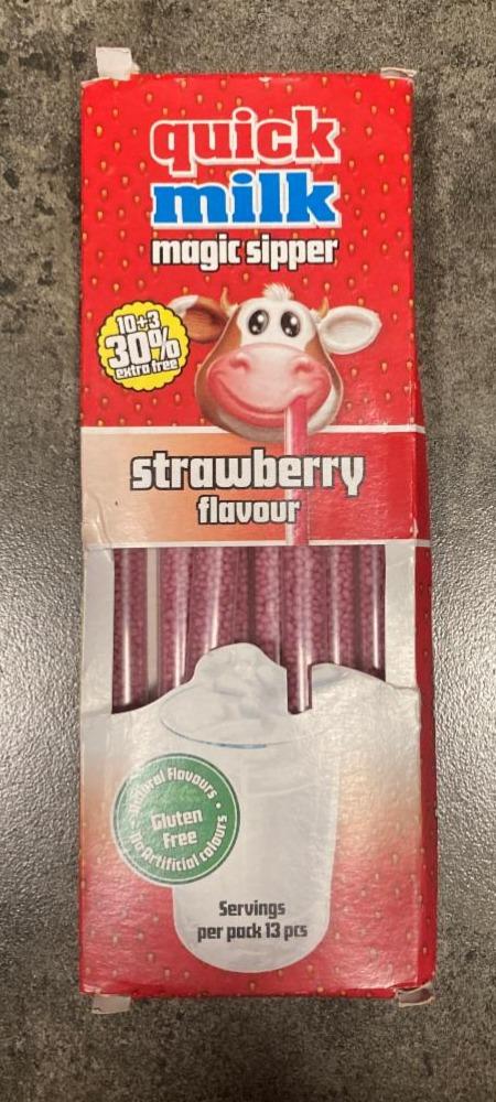 Fotografie - Quick milk magic sipper strawbery flavour