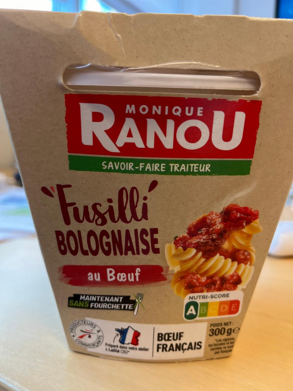 Fotografie - Fusilli Bolognaise Monique Ranou