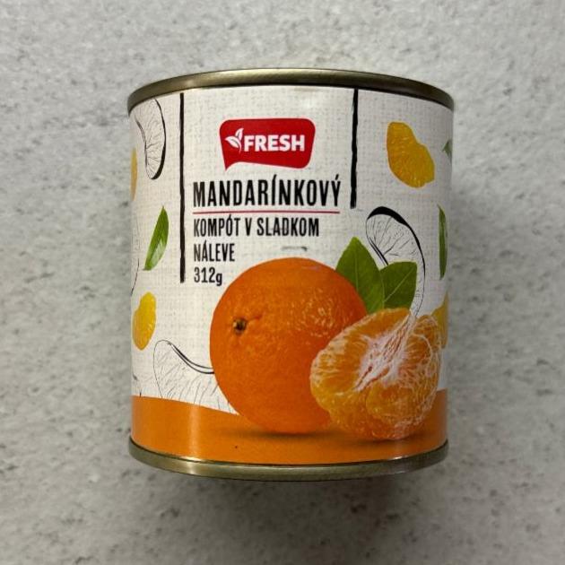 Fotografie - Mandarínkový kompót v sladkom náleve Fresh