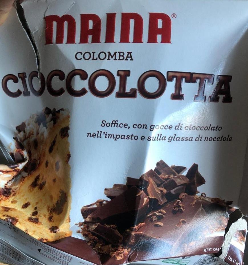 Fotografie - Colomba cioccolotta Maina