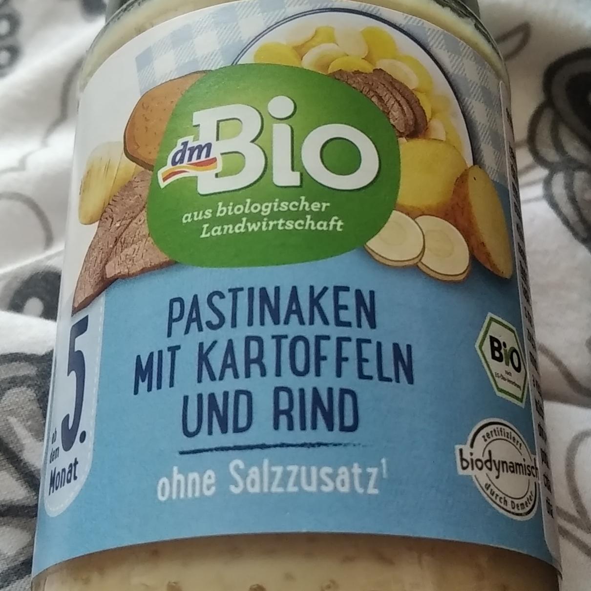 Fotografie - Pastinaken mit Kartoffeln und Rind dmBio