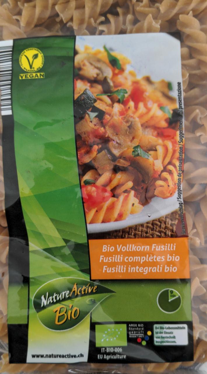 Fotografie - Bio Vollkorn Fusilli Nature Active