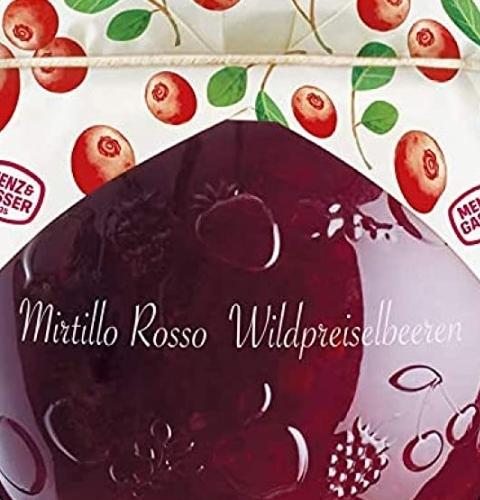 Fotografie - Mirtillo Rosso Wildpreiselbeeren Menz & Gasser