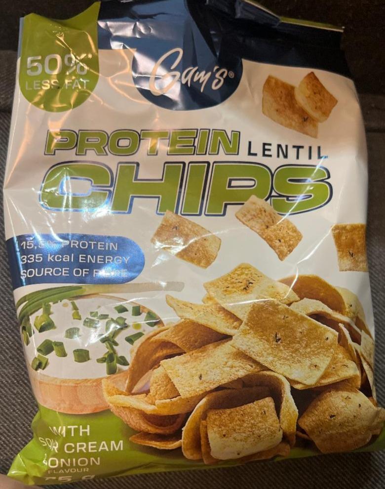 Fotografie - Protein Lentil Chips with Sour Cream & Onion Gam's