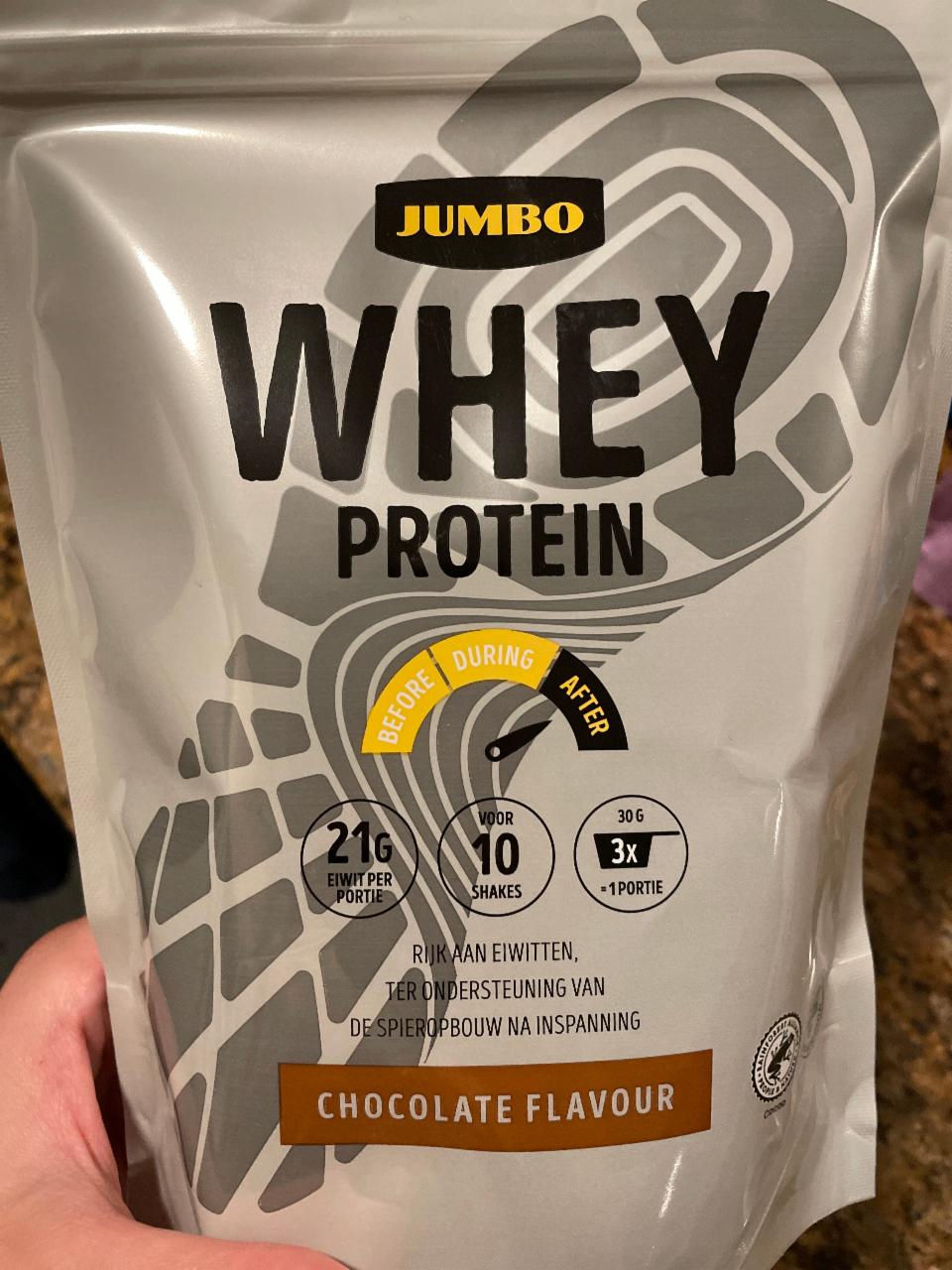 Fotografie - Whey Protein chocolate flavour Jumbo