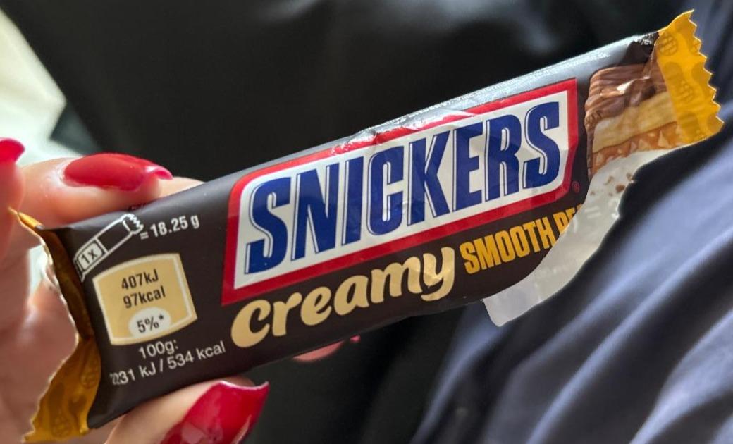 Fotografie - Snickers Creamy Smooth Peanut