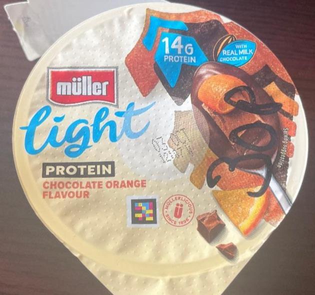 Fotografie - Protein Chocolate Orange Flavour Müller light