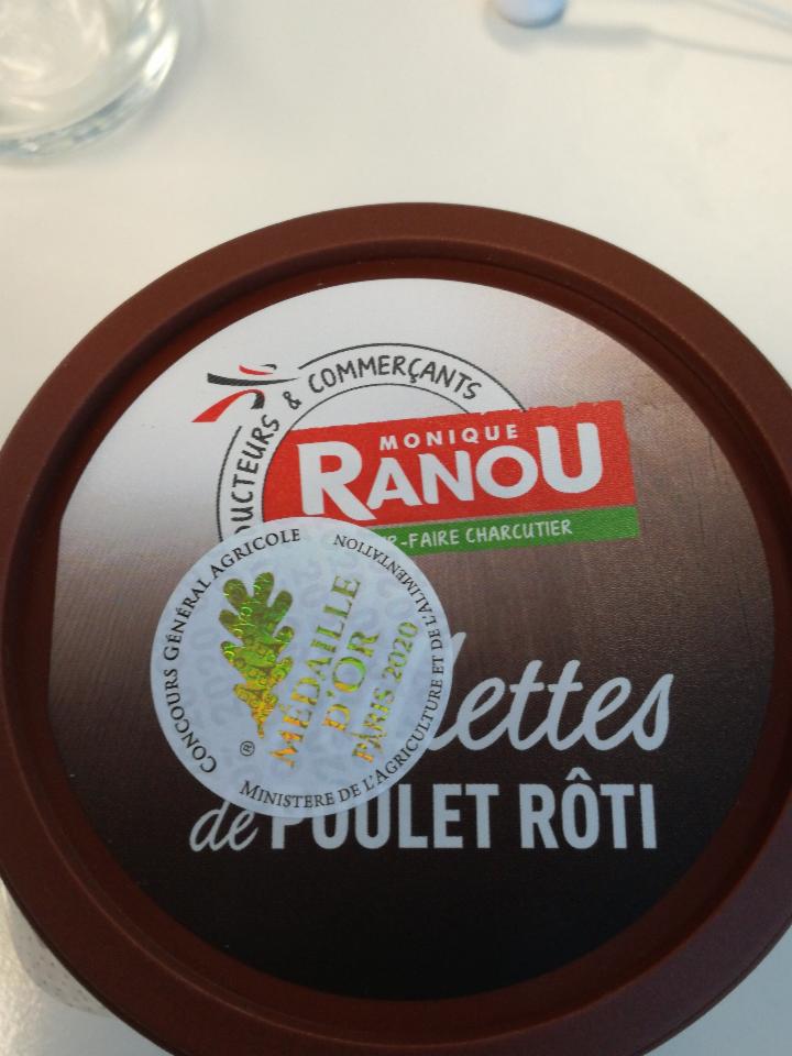 Fotografie - Rillettes de poulet rôti Monique Ranou